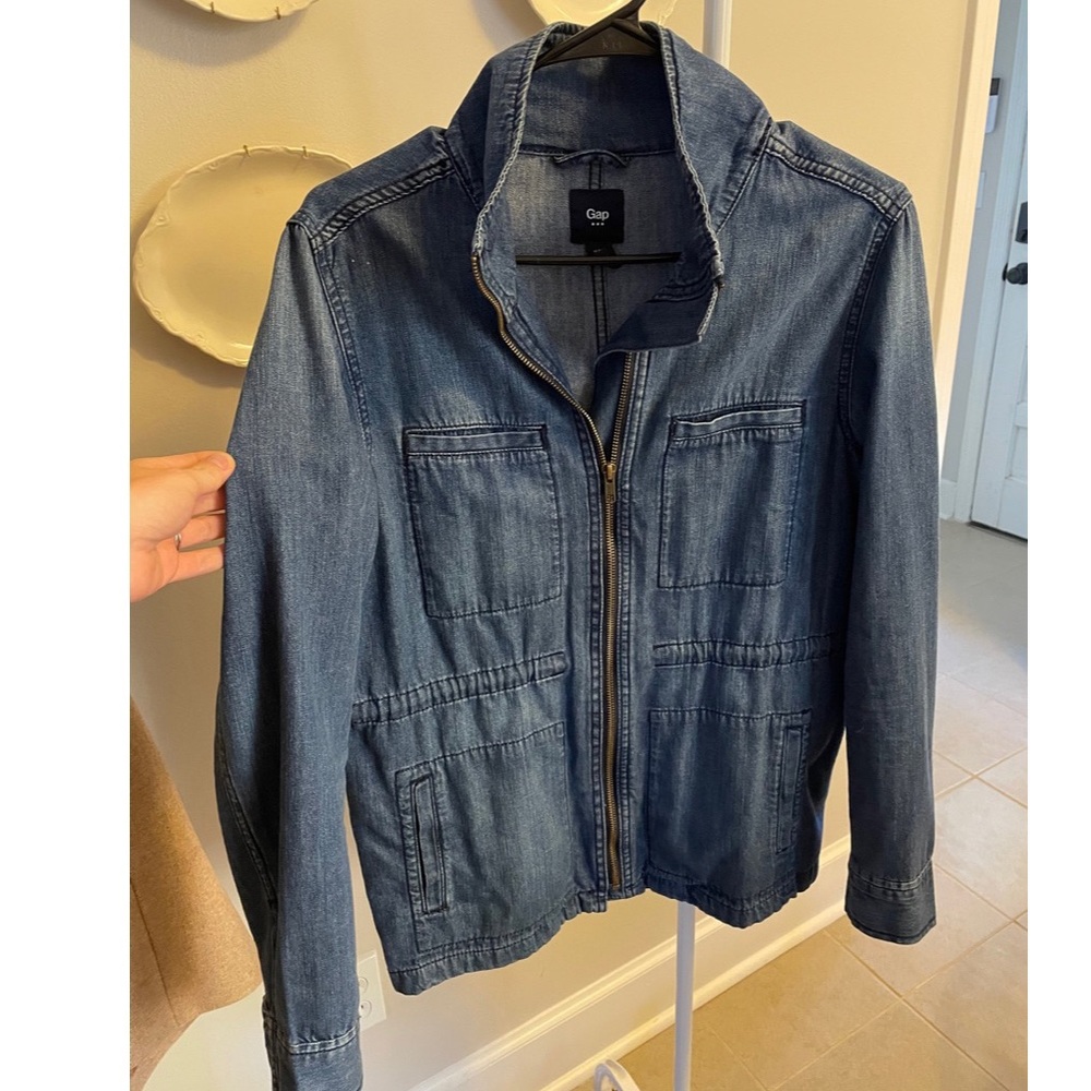GAP Women’s Chore Jacket with cinch waist